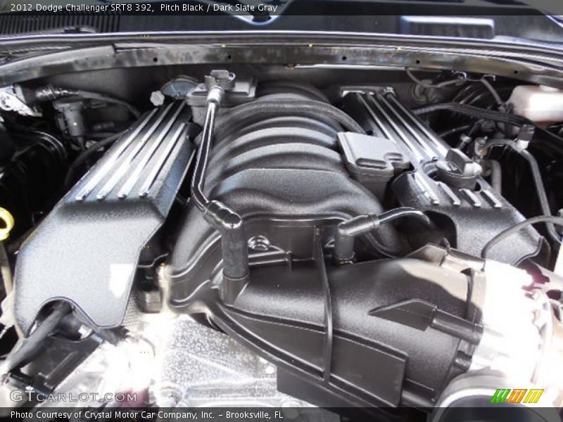 Pitch Black / Dark Slate Gray 2012 Dodge Challenger SRT8 392