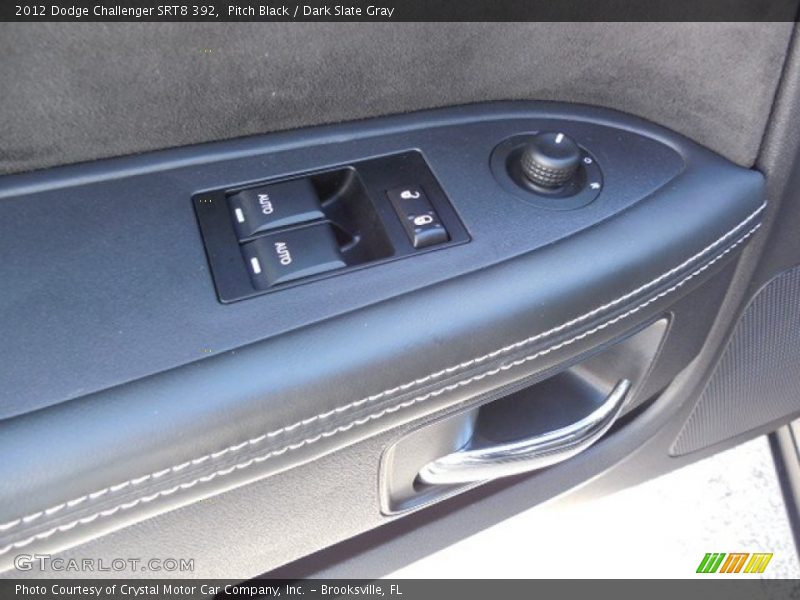 Pitch Black / Dark Slate Gray 2012 Dodge Challenger SRT8 392