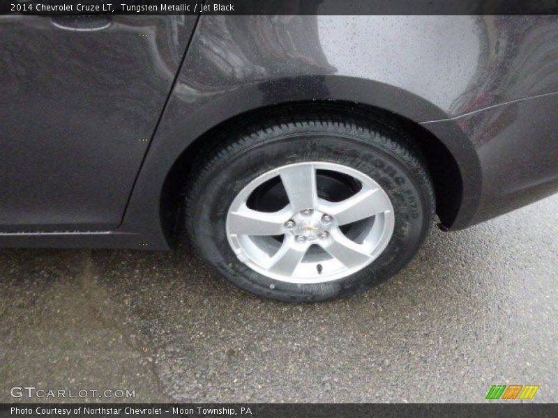 Tungsten Metallic / Jet Black 2014 Chevrolet Cruze LT