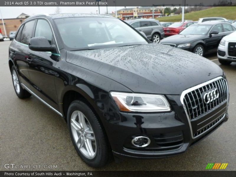 Phantom Black Pearl / Black 2014 Audi Q5 3.0 TDI quattro