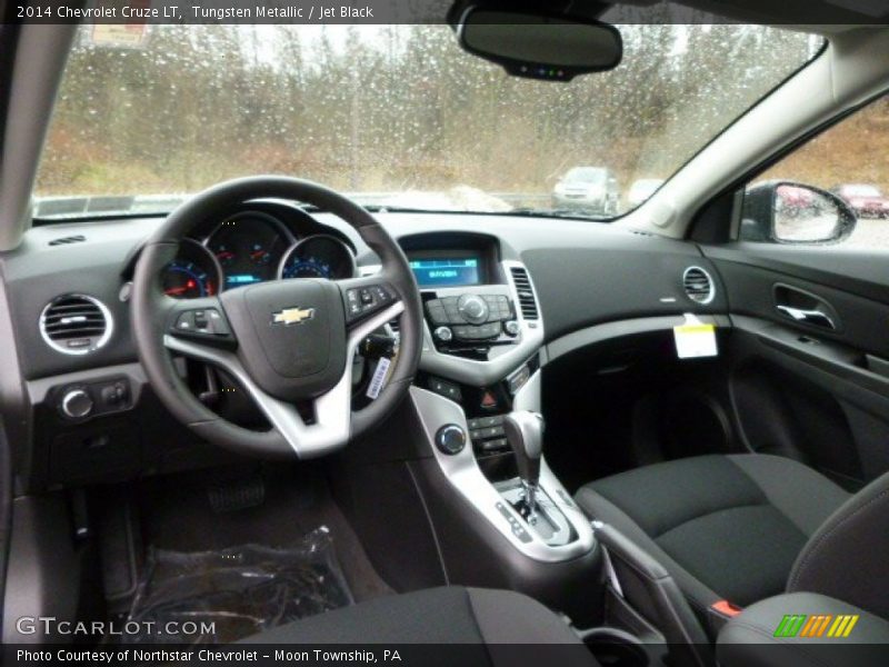 Tungsten Metallic / Jet Black 2014 Chevrolet Cruze LT
