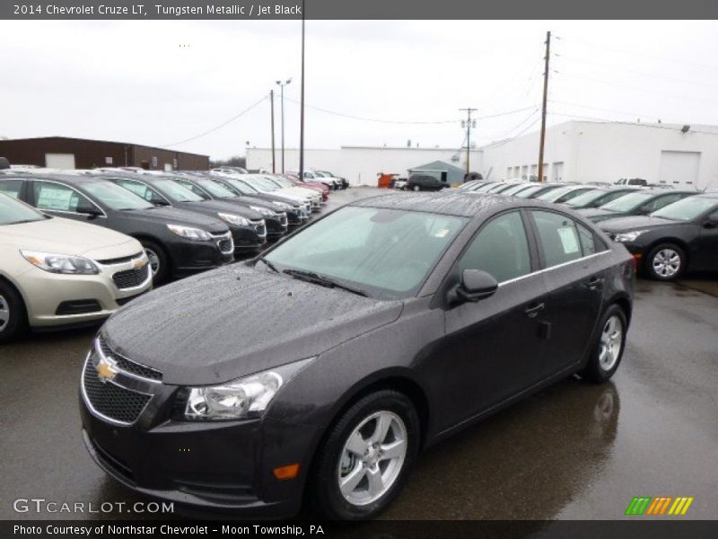 Tungsten Metallic / Jet Black 2014 Chevrolet Cruze LT