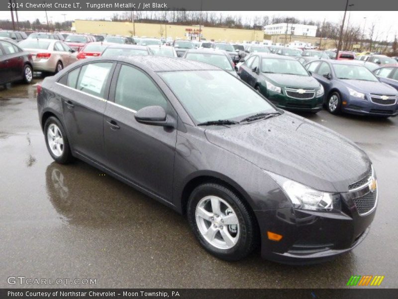 Tungsten Metallic / Jet Black 2014 Chevrolet Cruze LT