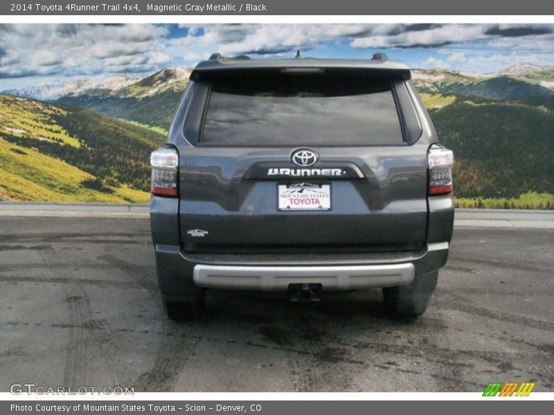 Magnetic Gray Metallic / Black 2014 Toyota 4Runner Trail 4x4