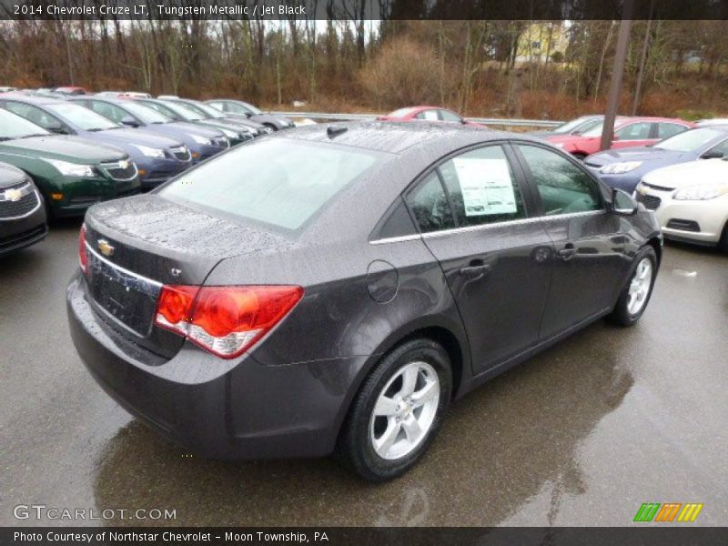 Tungsten Metallic / Jet Black 2014 Chevrolet Cruze LT