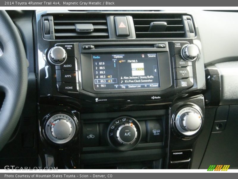 Magnetic Gray Metallic / Black 2014 Toyota 4Runner Trail 4x4