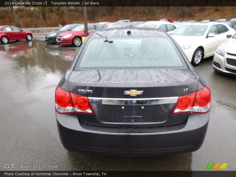 Tungsten Metallic / Jet Black 2014 Chevrolet Cruze LT