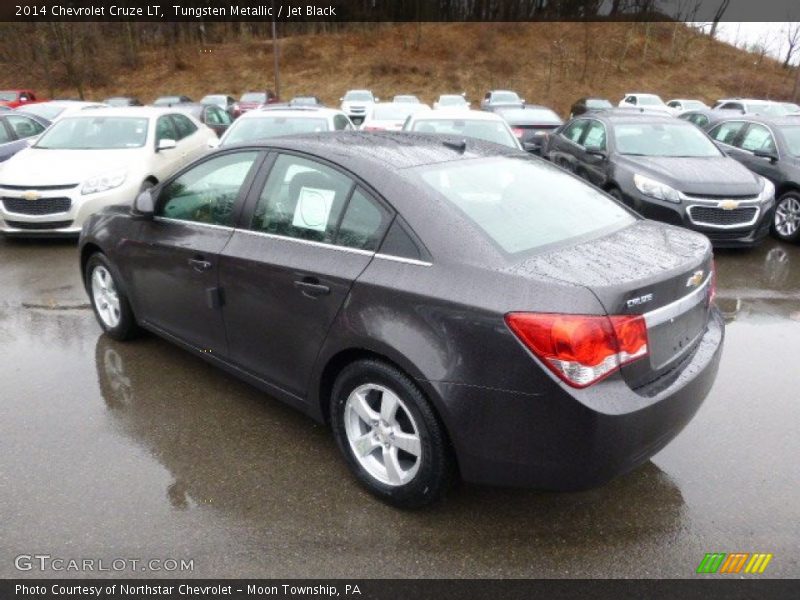 Tungsten Metallic / Jet Black 2014 Chevrolet Cruze LT