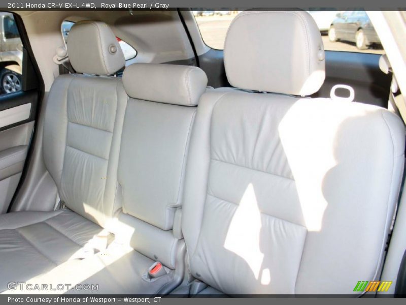 Royal Blue Pearl / Gray 2011 Honda CR-V EX-L 4WD