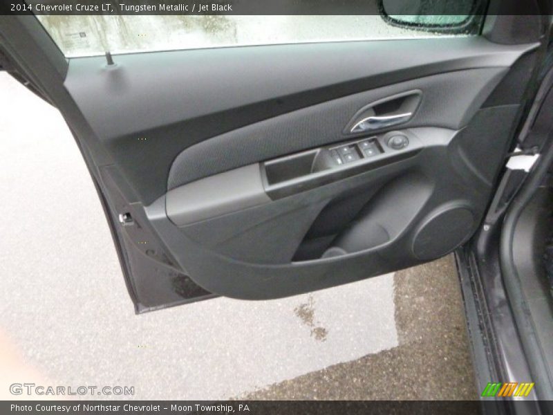 Tungsten Metallic / Jet Black 2014 Chevrolet Cruze LT