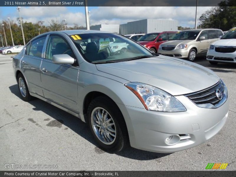 Brilliant Silver / Frost 2011 Nissan Altima 2.5