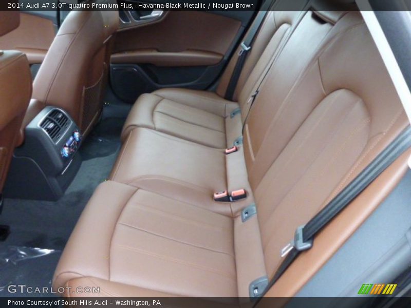 Havanna Black Metallic / Nougat Brown 2014 Audi A7 3.0T quattro Premium Plus