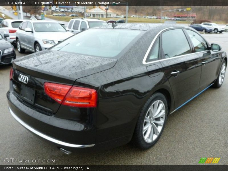  2014 A8 L 3.0T quattro Havanna Black Metallic