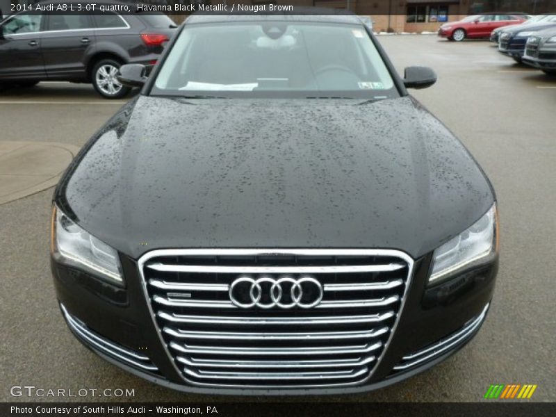  2014 A8 L 3.0T quattro Havanna Black Metallic