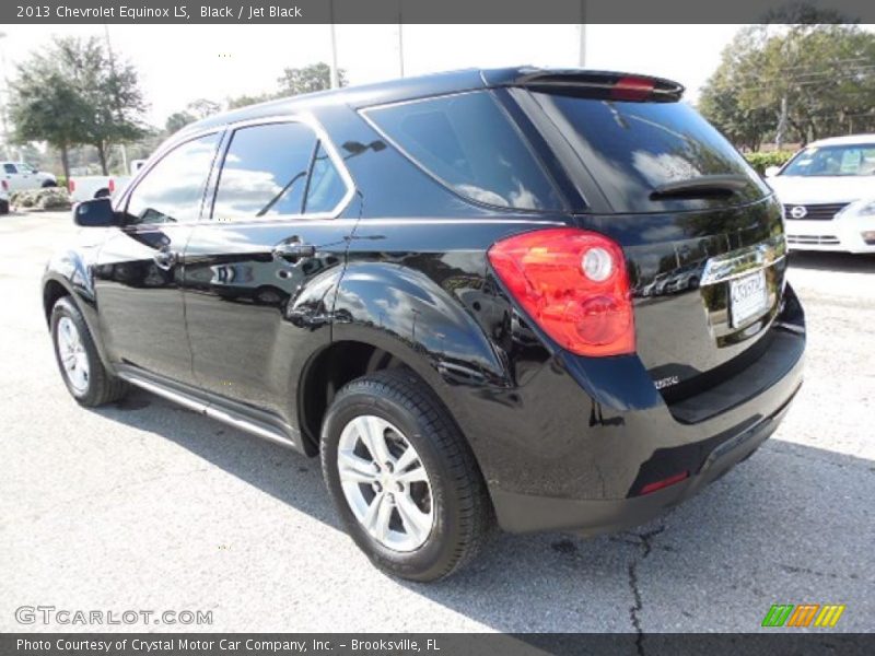 Black / Jet Black 2013 Chevrolet Equinox LS