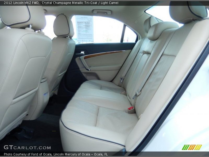 Crystal Champagne Metallic Tri-Coat / Light Camel 2012 Lincoln MKZ FWD