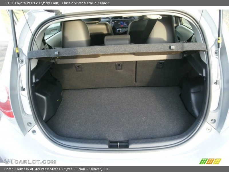Classic Silver Metallic / Black 2013 Toyota Prius c Hybrid Four