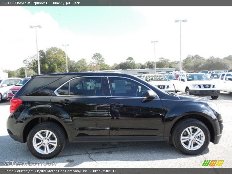 Black / Jet Black 2013 Chevrolet Equinox LS