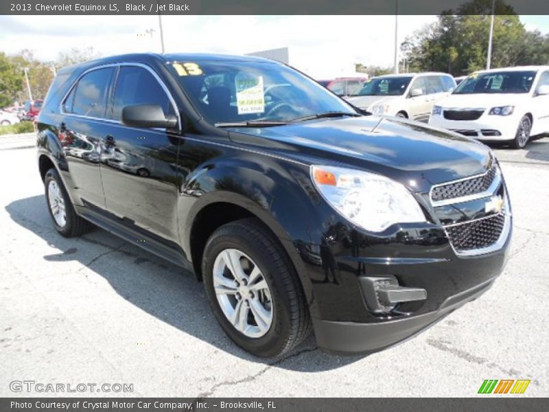 Black / Jet Black 2013 Chevrolet Equinox LS