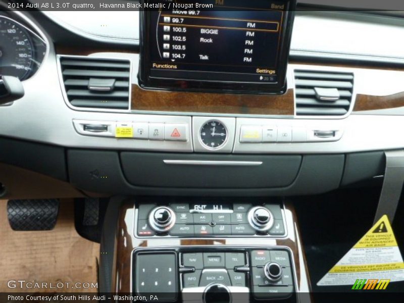 Controls of 2014 A8 L 3.0T quattro
