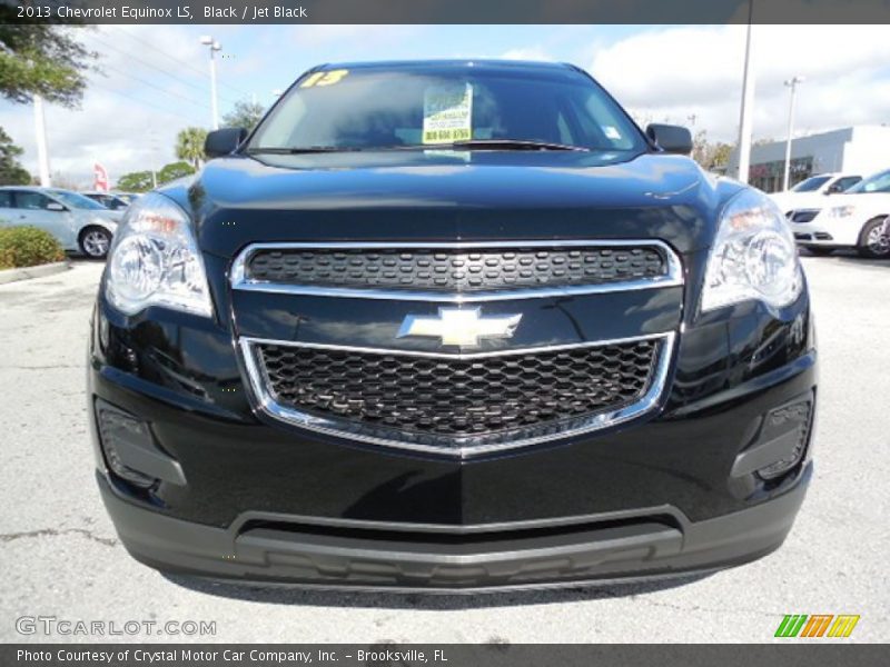 Black / Jet Black 2013 Chevrolet Equinox LS