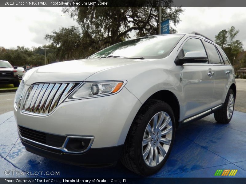 Ingot Silver / Medium Light Stone 2013 Lincoln MKX FWD