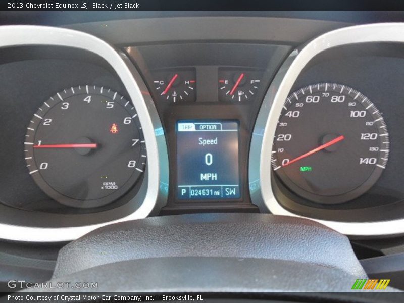 Black / Jet Black 2013 Chevrolet Equinox LS