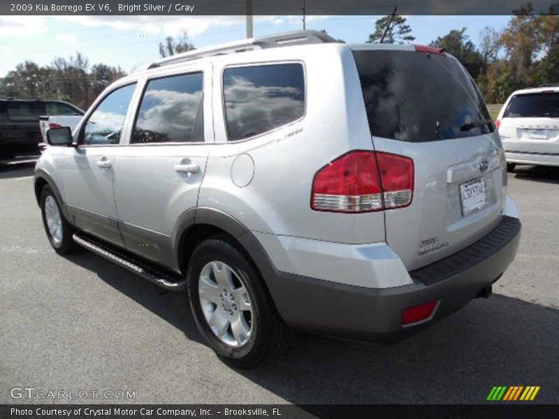 Bright Silver / Gray 2009 Kia Borrego EX V6