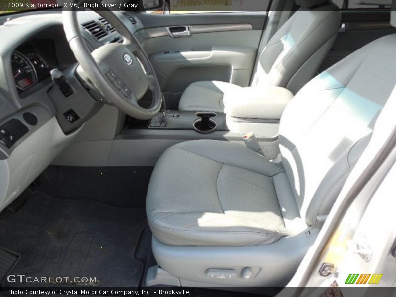 Bright Silver / Gray 2009 Kia Borrego EX V6