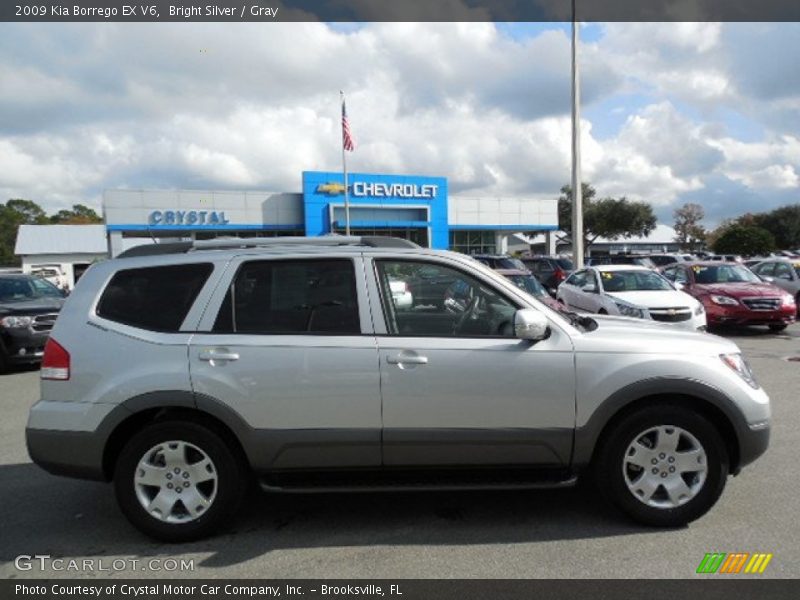 Bright Silver / Gray 2009 Kia Borrego EX V6