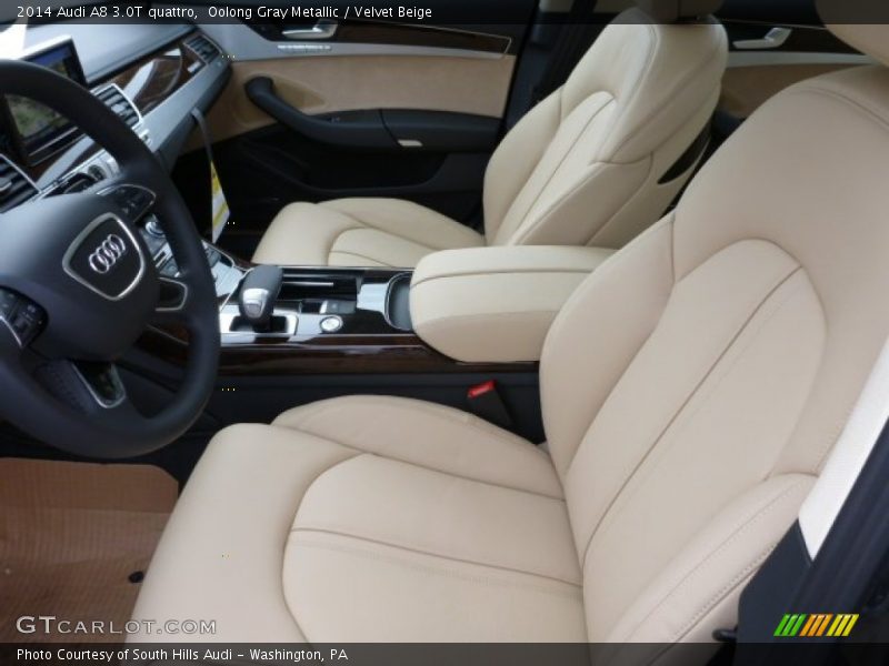 Front Seat of 2014 A8 3.0T quattro