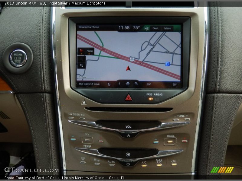 Ingot Silver / Medium Light Stone 2013 Lincoln MKX FWD