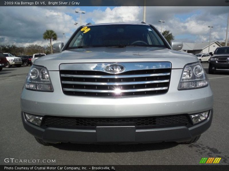 Bright Silver / Gray 2009 Kia Borrego EX V6