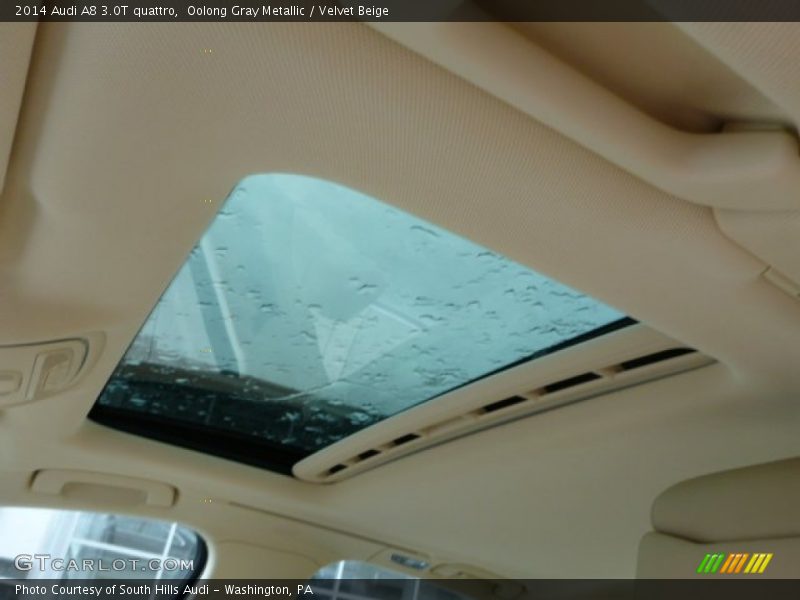 Oolong Gray Metallic / Velvet Beige 2014 Audi A8 3.0T quattro