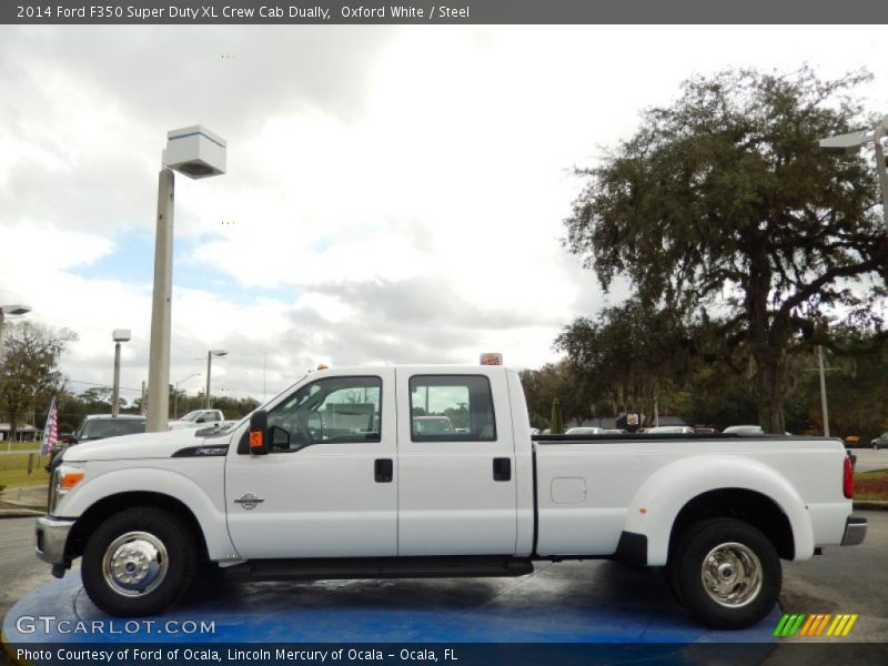  2014 F350 Super Duty XL Crew Cab Dually Oxford White