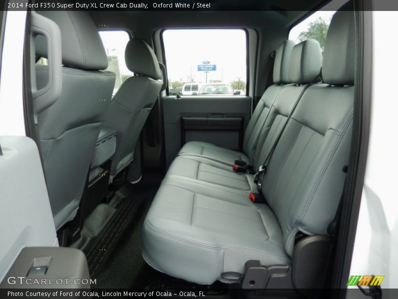 Rear Seat of 2014 F350 Super Duty XL Crew Cab Dually