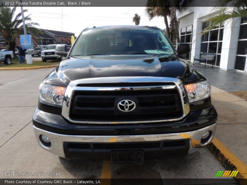 Black / Black 2012 Toyota Tundra Double Cab