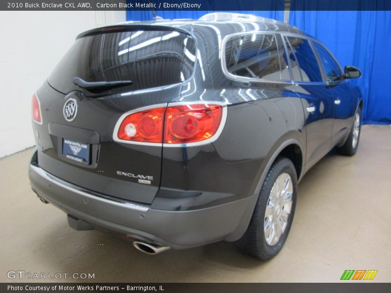 Carbon Black Metallic / Ebony/Ebony 2010 Buick Enclave CXL AWD