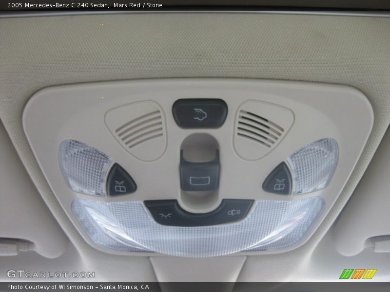 Mars Red / Stone 2005 Mercedes-Benz C 240 Sedan