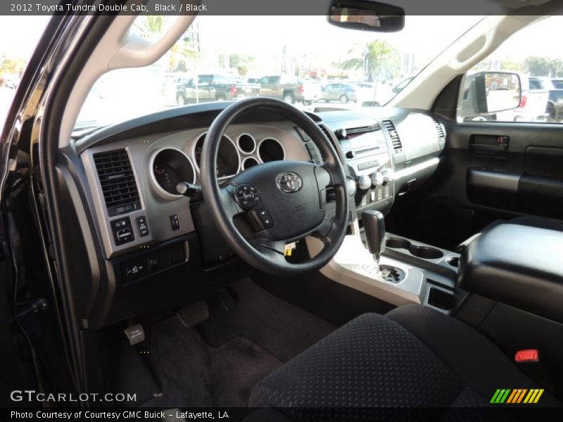 Black / Black 2012 Toyota Tundra Double Cab