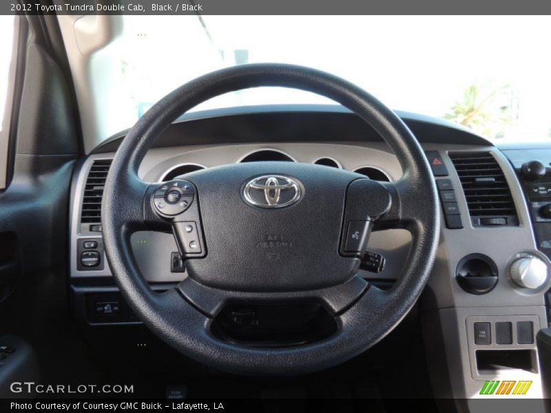 Black / Black 2012 Toyota Tundra Double Cab