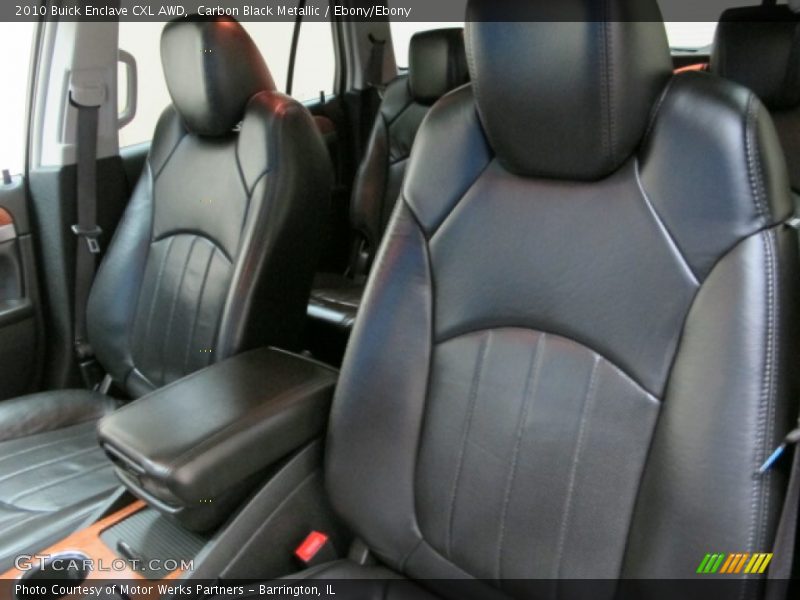 Carbon Black Metallic / Ebony/Ebony 2010 Buick Enclave CXL AWD