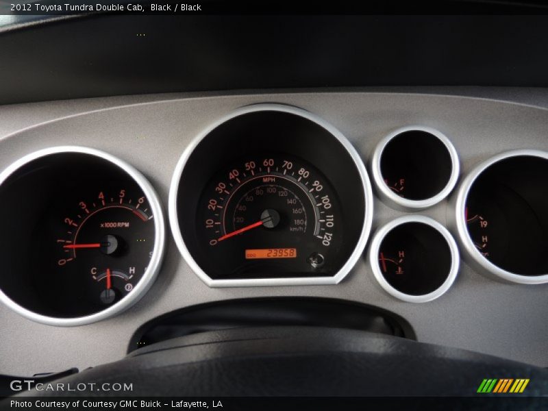 Black / Black 2012 Toyota Tundra Double Cab