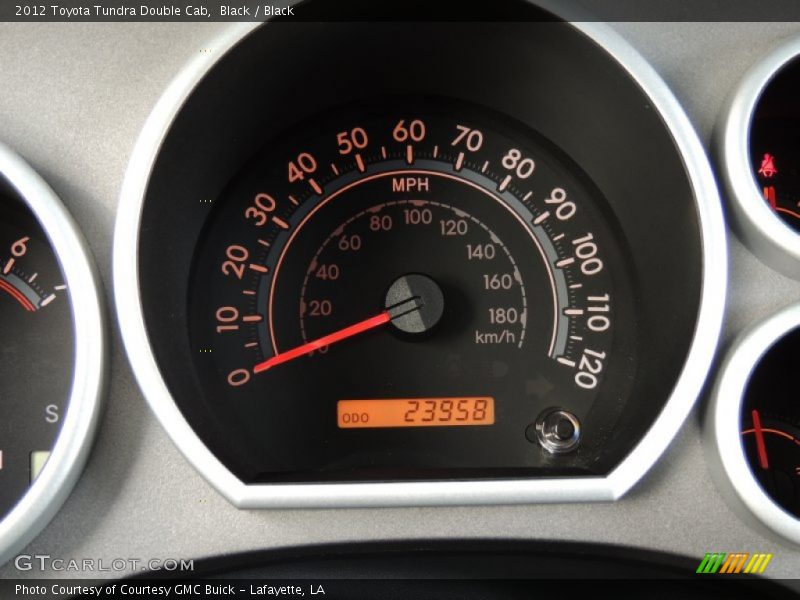 Black / Black 2012 Toyota Tundra Double Cab