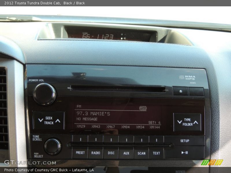 Black / Black 2012 Toyota Tundra Double Cab