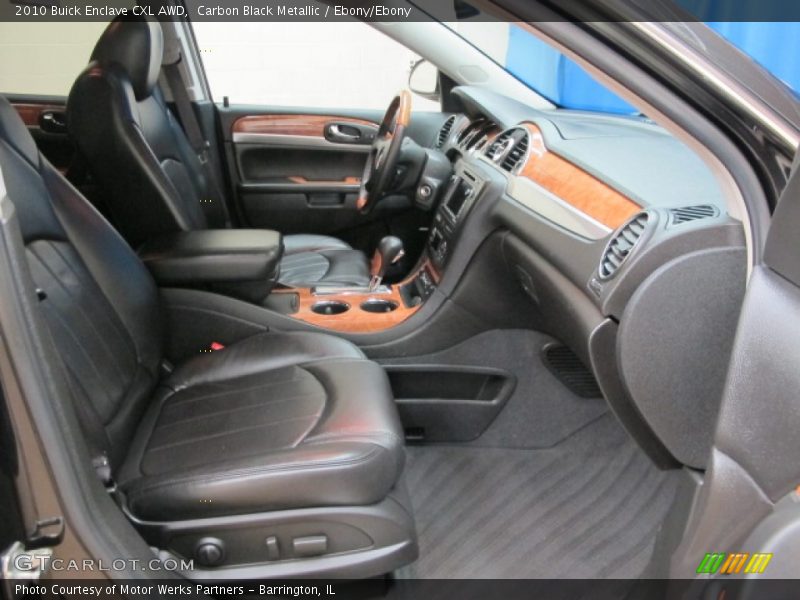 Carbon Black Metallic / Ebony/Ebony 2010 Buick Enclave CXL AWD