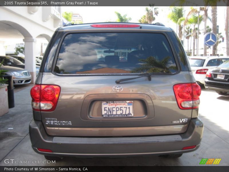 Phantom Gray Pearl / Taupe 2005 Toyota Sequoia SR5