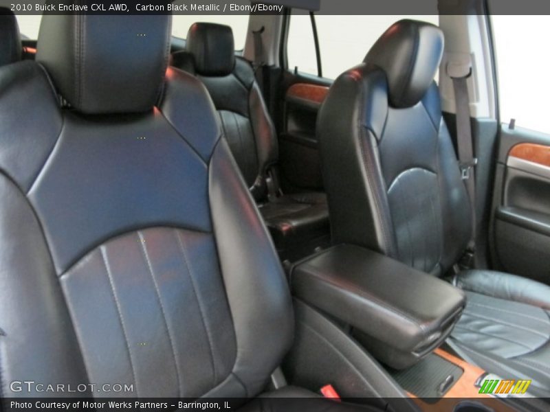 Carbon Black Metallic / Ebony/Ebony 2010 Buick Enclave CXL AWD