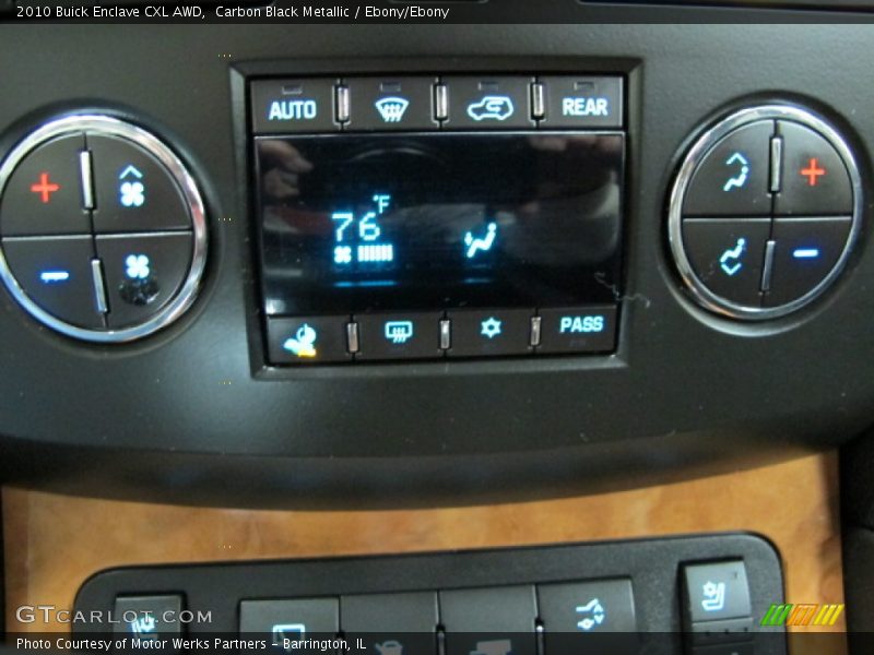 Carbon Black Metallic / Ebony/Ebony 2010 Buick Enclave CXL AWD