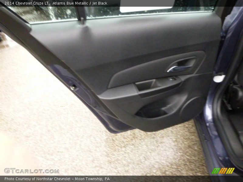 Atlantis Blue Metallic / Jet Black 2014 Chevrolet Cruze LT